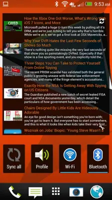 Simple RSS Widget android App screenshot 4